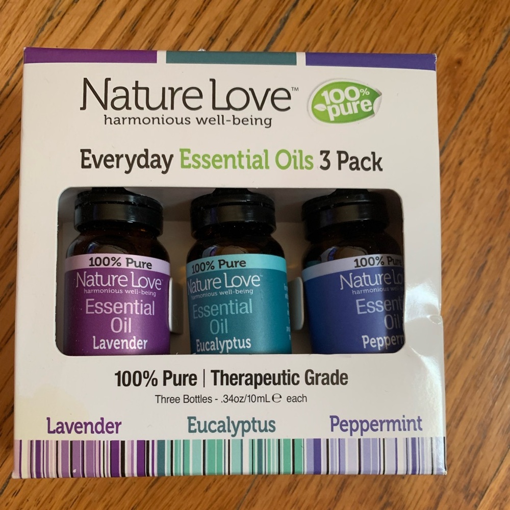 3Pack Natures Love Essential Oils